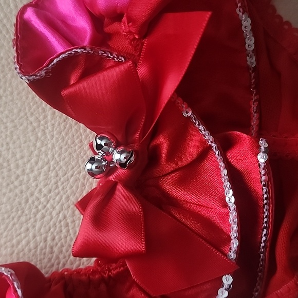 Pink Victoria's Secret panties with jingle bells. Size: L - Picture 2 of 4